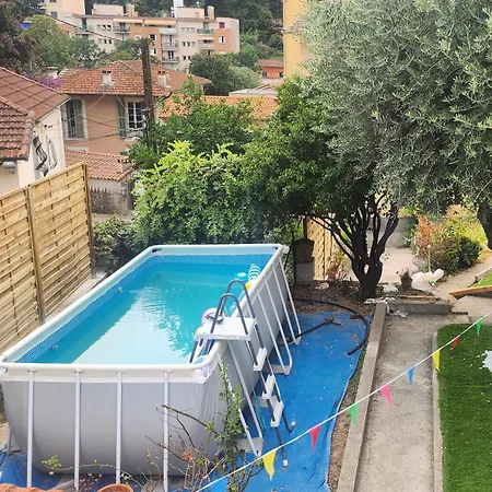 Pretty And Comfortable Outbuilding With Swimming Pool And Garden * Menton
